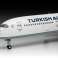 Airbus A350 900 Turkish Air 1/144 Flugzeugmodell aus Kunststoff Bild 6