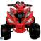 Quad Bike επαναφορτιζόμενες μεγάλες ρόδες κόκκινο εικόνα 6