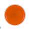 Flying Disk Frisbee with Dinosaur Orange 20 cm image 2