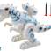 Robot Dinosaurio Con Lanzador de Dardos Luz Sonidos Blanco fotografía 2