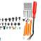 Car Clip Set in Organizer 23 Sizes 680pcs image 1