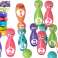 Set per Gioco di Bowling Faccine Colorate 10 pz foto 1