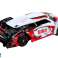 Coche Deportivo RC 1:16 Drift Ruedas Intercambiables Blanco-Rojo fotografía 2
