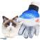 Shedding Grooming Glove with Silicone Bristles for Cats and Dogs image 1