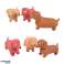 Squishy Anti-stress Squeeze Chien Marron Beige Dirty Pink photo 2