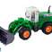 Excavadora Cargadora R/C Control Remoto con Brazo Elevable Verde fotografía 1