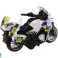 Motocykl Policyjny z Napędem Frykcyjnym Na Baterie Światła Dźwięk zdjęcie 2