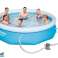 Piscina da giardino di espansione 305 x 76 cm Bestway Set 57270 foto 2