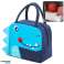 Wärmeisolierende Lunchtasche Dinosaurier Blau 23cm Bild 1
