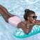 Mesh Mesh Inflatable Swimming Mattress Mint 140 x 87 cm Bestway 43839 image 3
