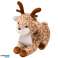 Mascote fofinho de pelúcia fawn brown com centavos 23cm foto 1
