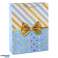 Große Geschenktüte mit Schleife Goldverzierungen 55 x 43 x 15 cm Bild 2