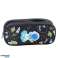 Trousse scolaire Space Cosmonaut deux poches noire photo 2