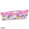 Estuche Escolar Caja de Herramientas Donut Transparente Unicornios 20 x 8.5 x 4cm fotografía 2