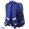 Schulrucksack Space Patches mit Federmäppchen marineblau 16L Bild 1