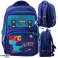 Schulrucksack Kinder Brustgurt Dinosaurier Marineblau 41x30x16 cm Bild 3