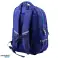 Schulrucksack Kinder Brustgurt Dinosaurier Marineblau 41x30x16 cm Bild 1