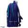 Schulrucksack Kinder Brustgurt Dinosaurier Marineblau 41x30x16 cm Bild 2