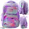 Schulrucksack Brustgurt pastellfarben bunt 20L Bild 3