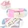 Plysj Barne Toalettmappe Kanin Glitter Hvit 20cm bilde 1