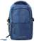 Functional City Backpack 9 Pockets Navy Blue 35L image 1
