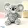 Pehmoinen pehmoinen maskotti koala karhu harmaa 22cm kuva 1
