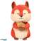 Peluche Écureuil Câlin à la Cacahuète 25cm photo 1