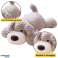 Pluche Knuffelige Mascotte Hond Lichtgrijs 30cm foto 1