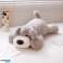 Pluche Knuffelige Mascotte Hond Lichtgrijs 30cm foto 3