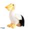 NEL 22177 Pelican Plysj Fugl Plysj Maskot Kosedyr 24cm bilde 1