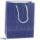 Torba Prezentowa Papierowa Srebrne Linie Faliste 23 x 18 x 10.5 cm foto 4