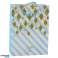 Geschenkpapier Tasche Blau Rosa Glitzer 23 x 18 x 10.5 cm Bild 2