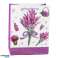 Bolsa de Regalo de Papel Lavanda con Elementos Brillantes 23 x 18 x 10.5 cm fotografía 1