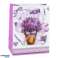 Bolsa de Regalo de Papel Lavanda con Elementos Brillantes 23 x 18 x 10.5 cm fotografía 2