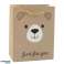 Gavepapir Poser med Dyr Glitter 23 x 18 x 10.5 cm billede 2