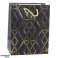 Torba Prezentowa Papierowa Elegancka Złote Wzory 23 x 18 x 10.5 cm bilde 2