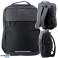 USB City Business Ryggsäck Laptopficka Svart 16L 45cm bild 3