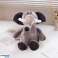 Small Plush Mascot Cuddly Elephant Suction Cup 16cm image 2