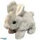 Plush cuddly mascot rabbit rabbit gray 18cm image 1