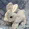 Plush cuddly mascot rabbit rabbit gray 18cm image 2