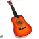 Guitarra Clásica de Madera con Pastilla Roja 60 cm fotografía 1