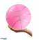 Ballon de plage en caoutchouc rose clair pastel 20cm photo 1