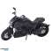 Motocicleta Deportiva Metalizada Luces Sonidos Elementos Dorados Negros 1:12 fotografía 1