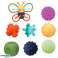 Zachte Sensorische Ballen Educatieve Vlinder Set 8 stuks foto 1