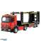 Grote Lora Vrachtwagenoplegger RC 2.4G 6CH Rood foto 1