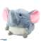 Pluche Olifant Sleepy Knuffel Licht Geluid Grijs foto 2