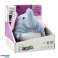 Pluche Olifant Sleepy Knuffel Licht Geluid Grijs foto 3