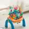Educational Table Interactive Building Surface 2in1 Blue image 2