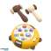 Arcade Game Whack A Moles Two Hammers Kitten Yellow Brown image 2