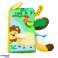 Soft Educational Book Rustling Animals Tails for Babies Yellow image 2